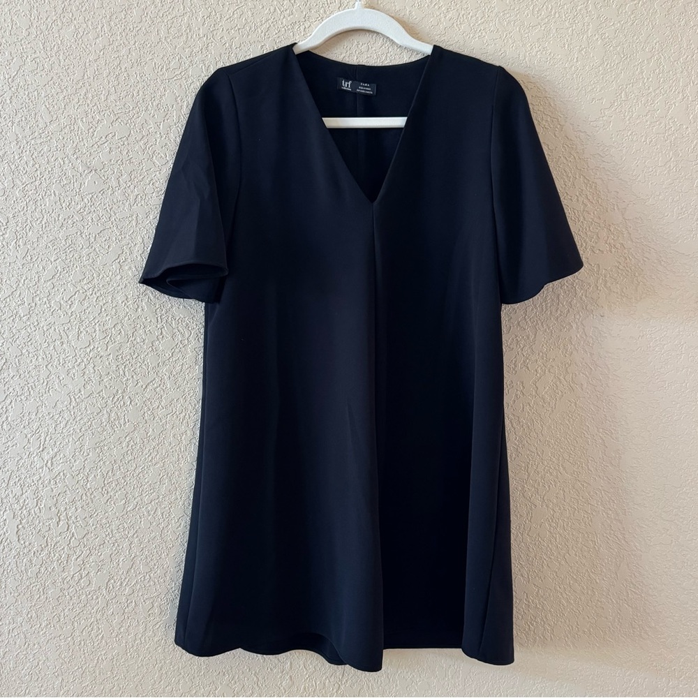 Zara Trf Collection Black Dress, Size Small